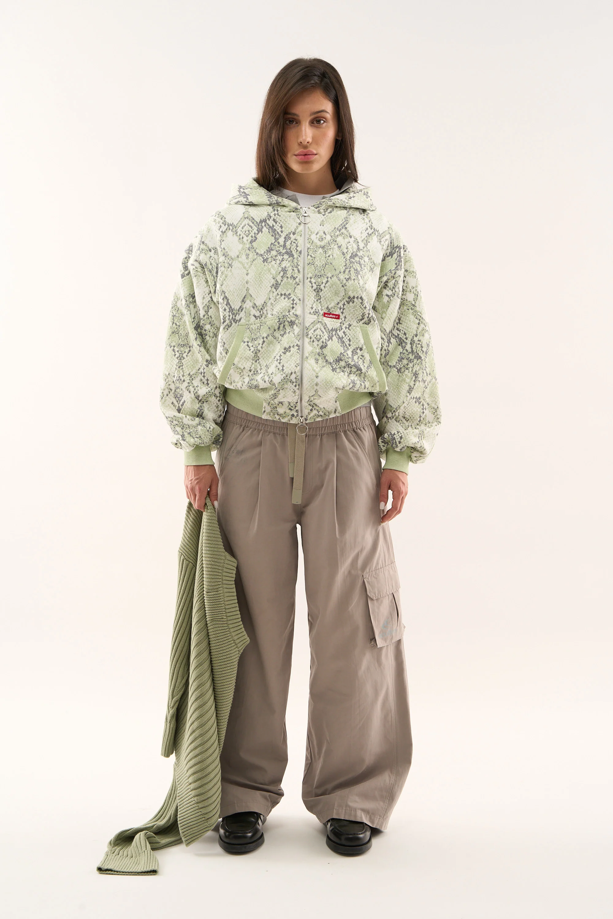 SCFF Green Snake Zipper