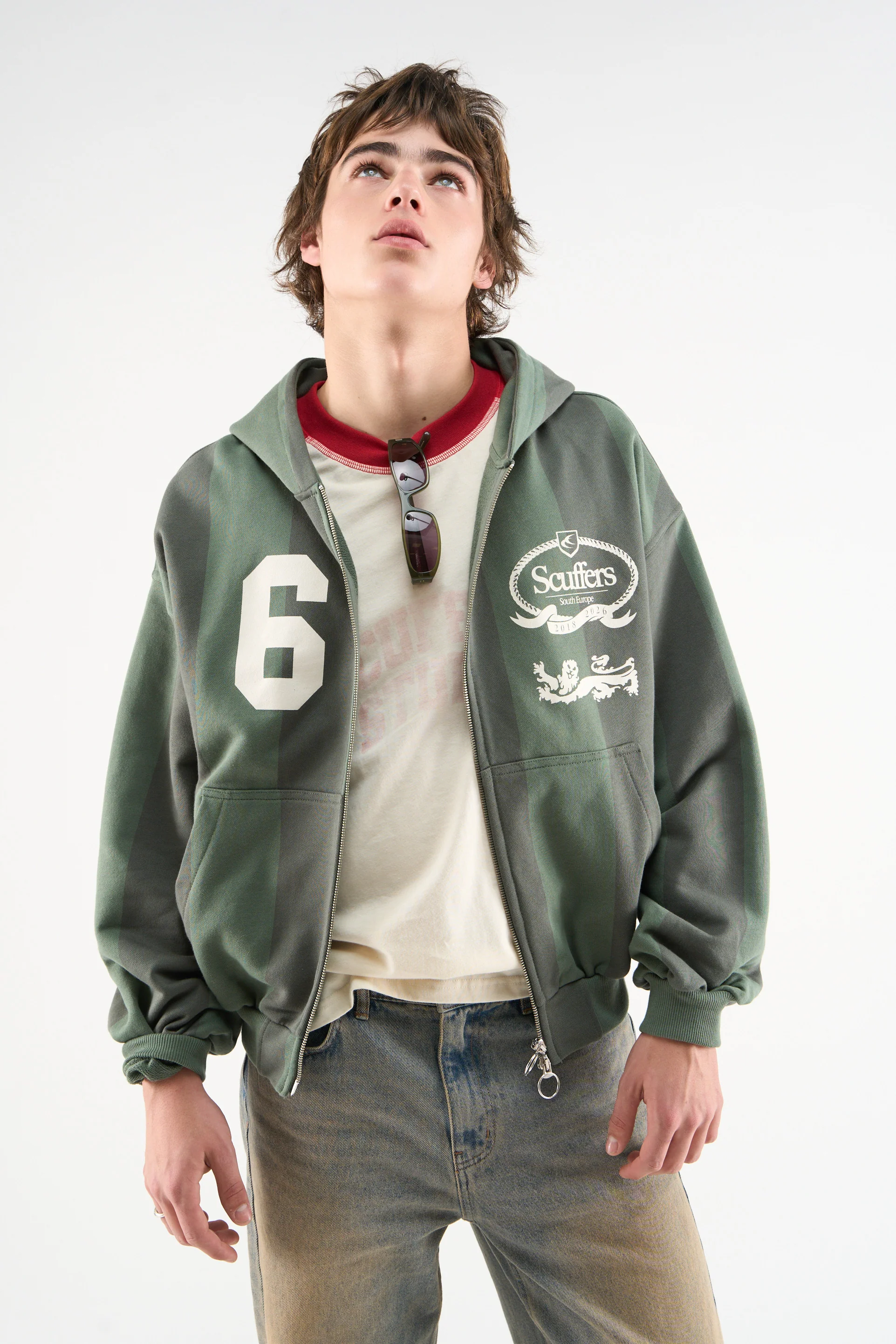 012 Picadilly Green Zipper M 1115 Jpg