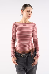 Nat Pink Stripes Longsleeve