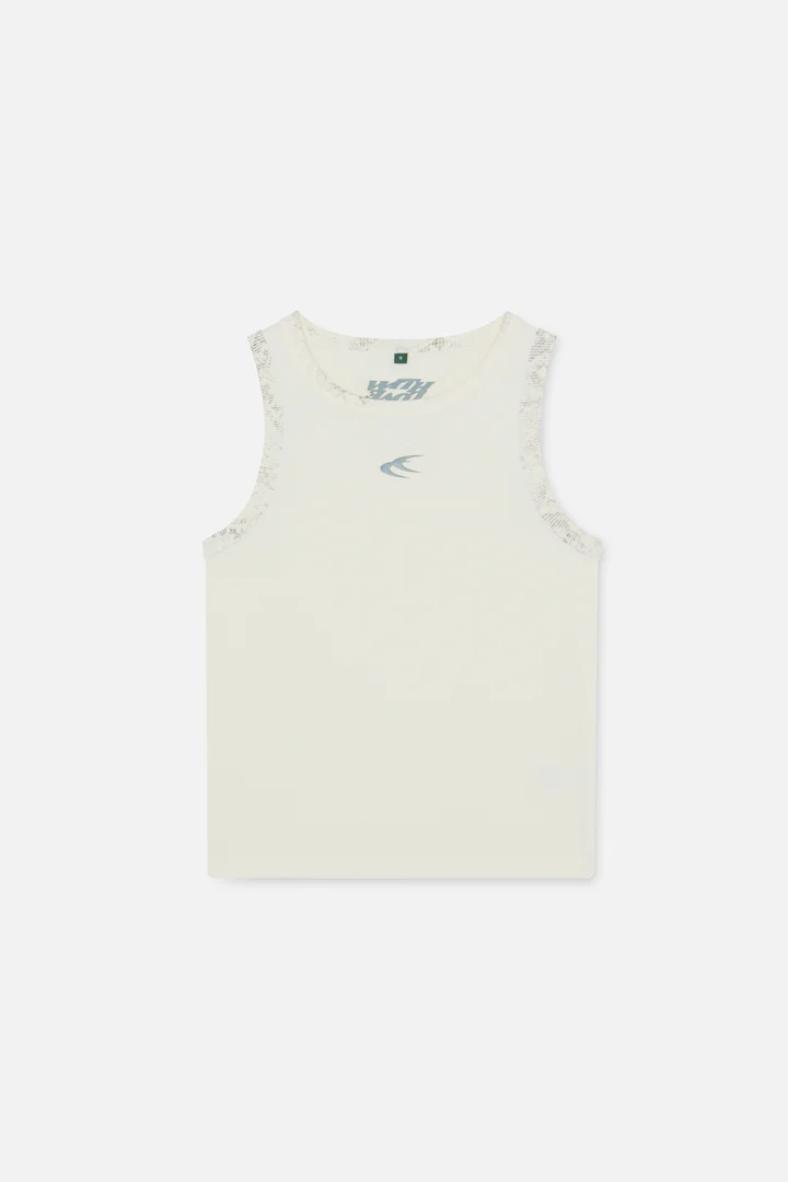 Animal Ecru Waffle SCFF Tank Top