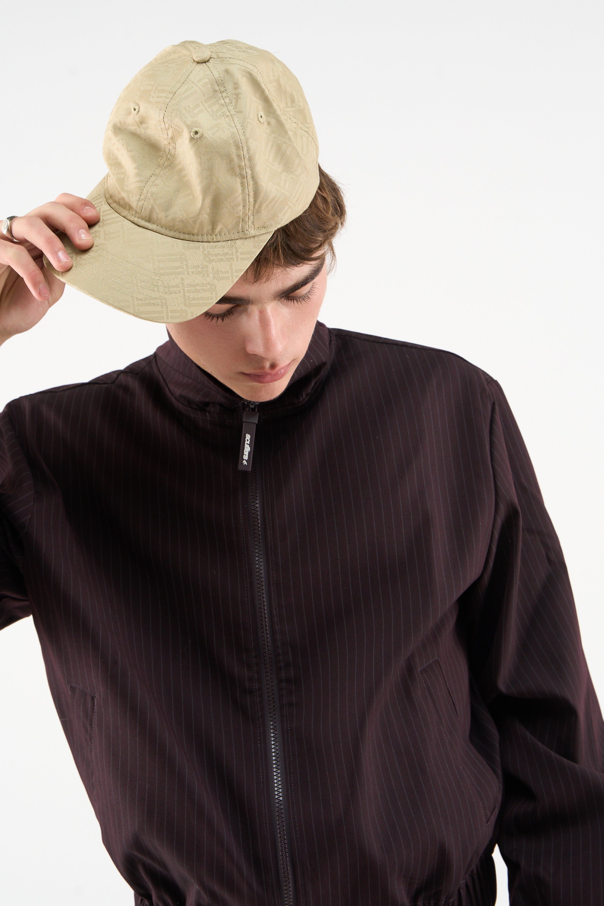 Monogram Beige Cap