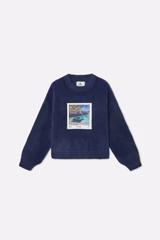 Oil #1 Navy Knit