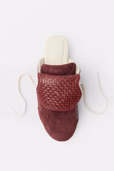 Iconic Mule Red Wine Sneaker