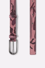 Camo Burgundy Belt