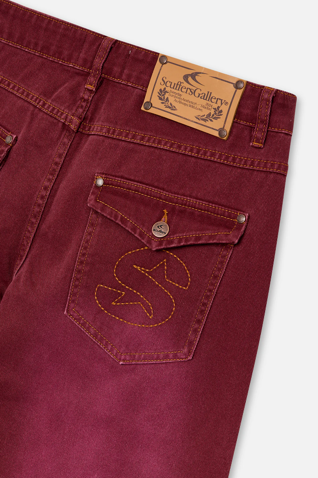 Carrie Burgundy Pants 4