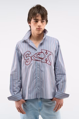 Sex Blue Shirt