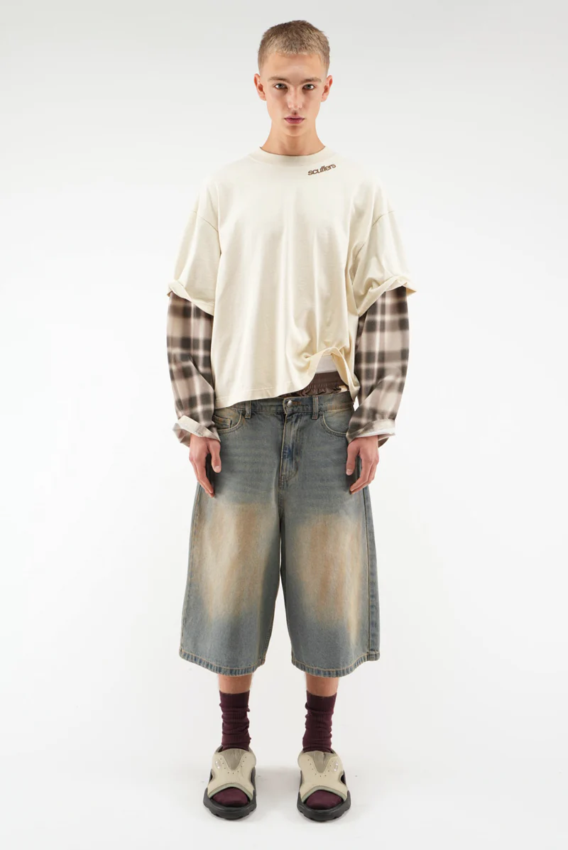 Blur Kurtis Ecru Longsleeve