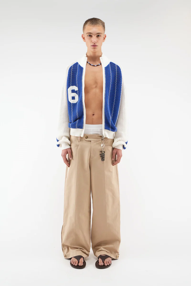 Beacon Navy Knit Zipper