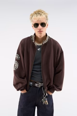 Tokiet Leopard Zipper