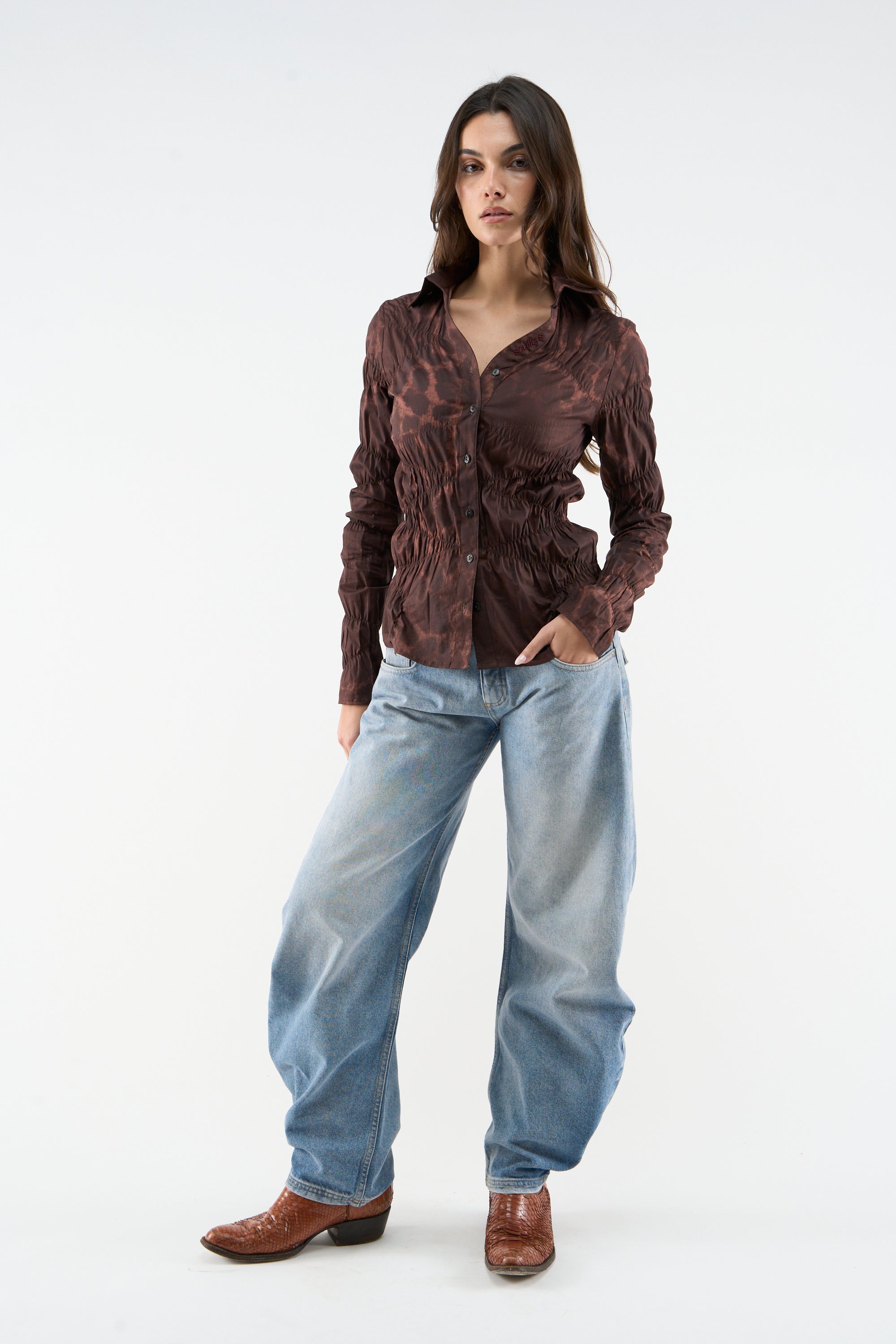 Anna Brown Shirt