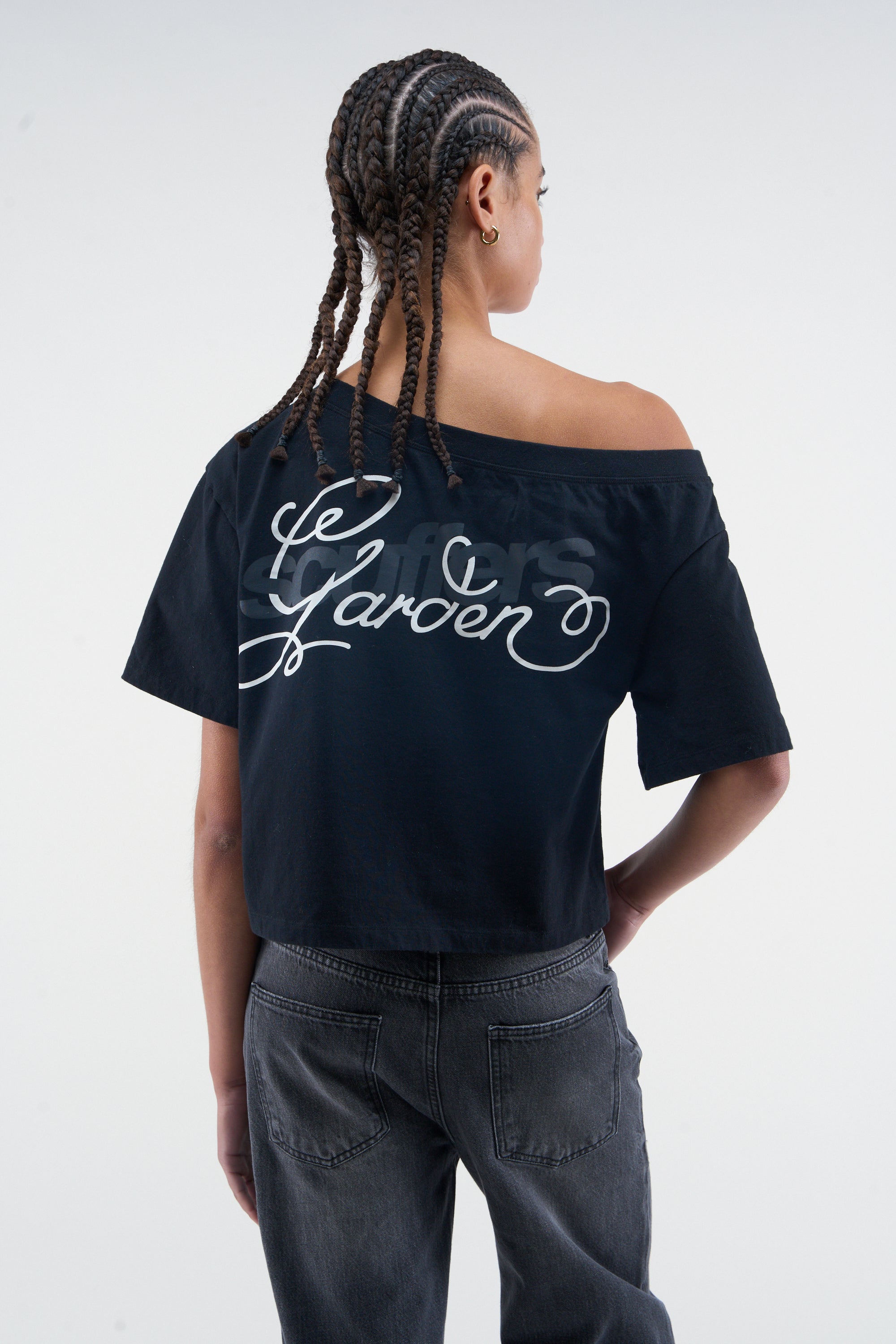 Over Black T-shirt