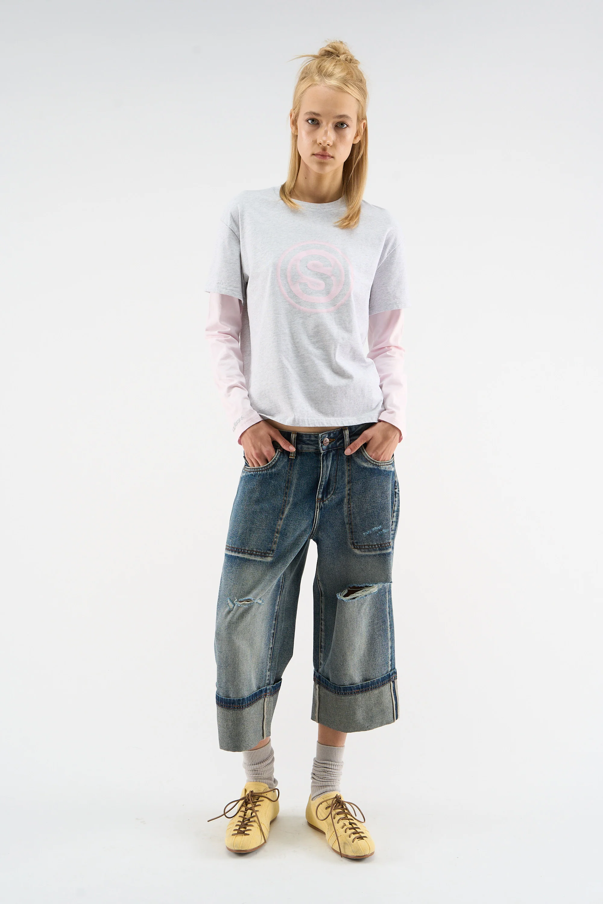 Capri Blue Pants