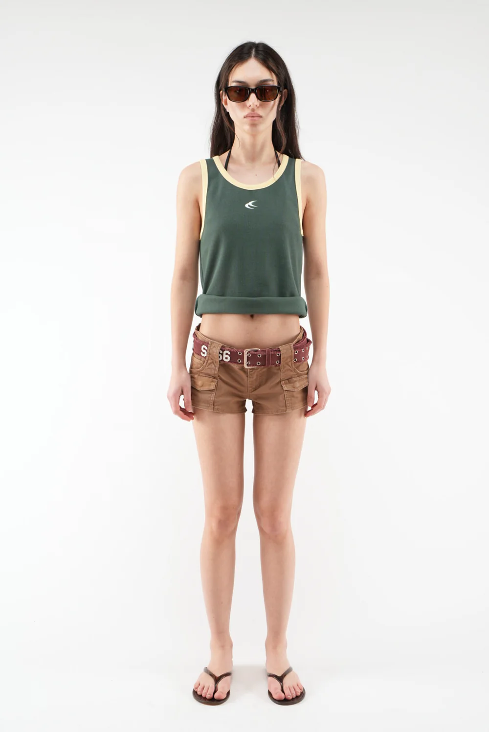 Twice Green Tank Top
