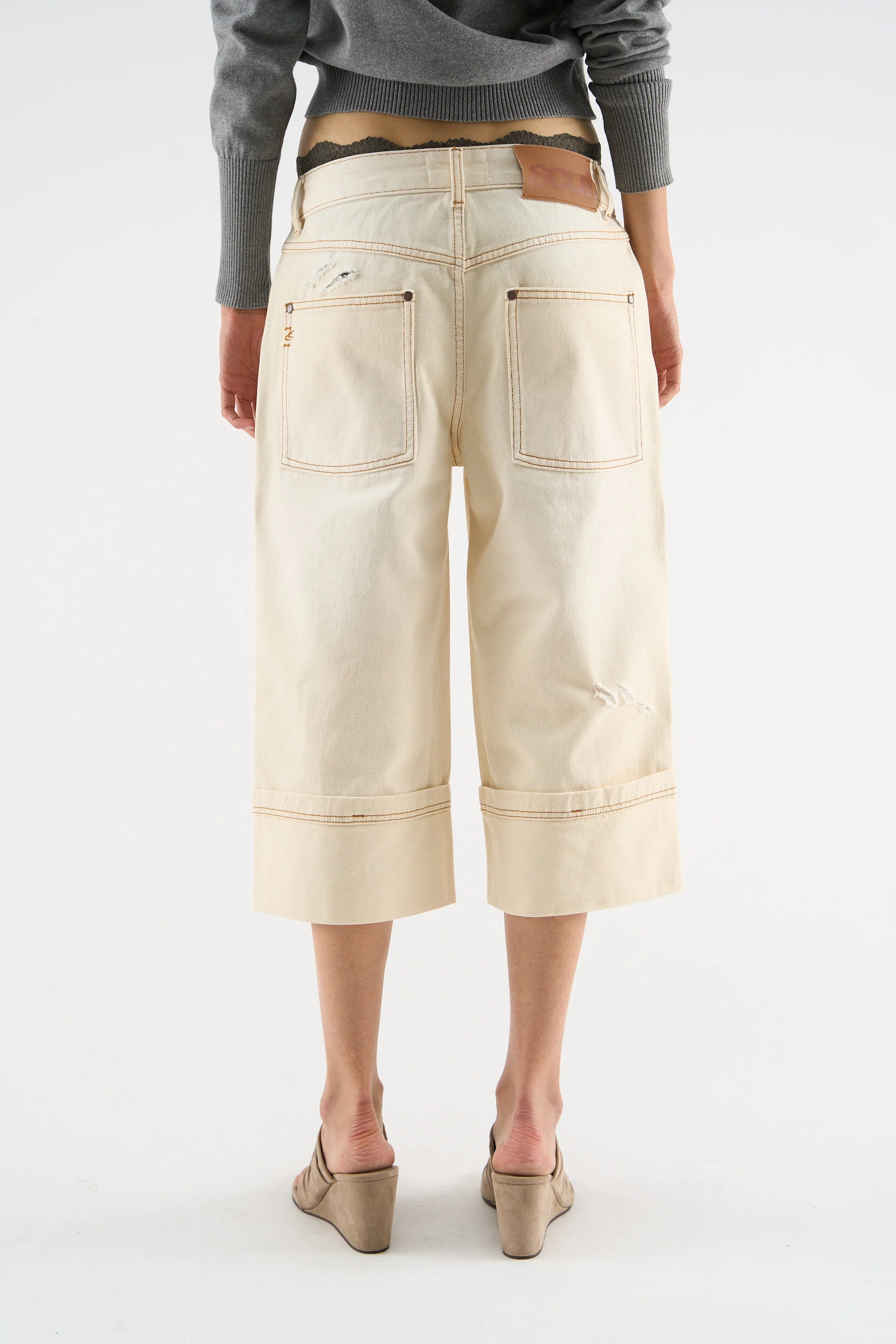 Capri Ecru Pants