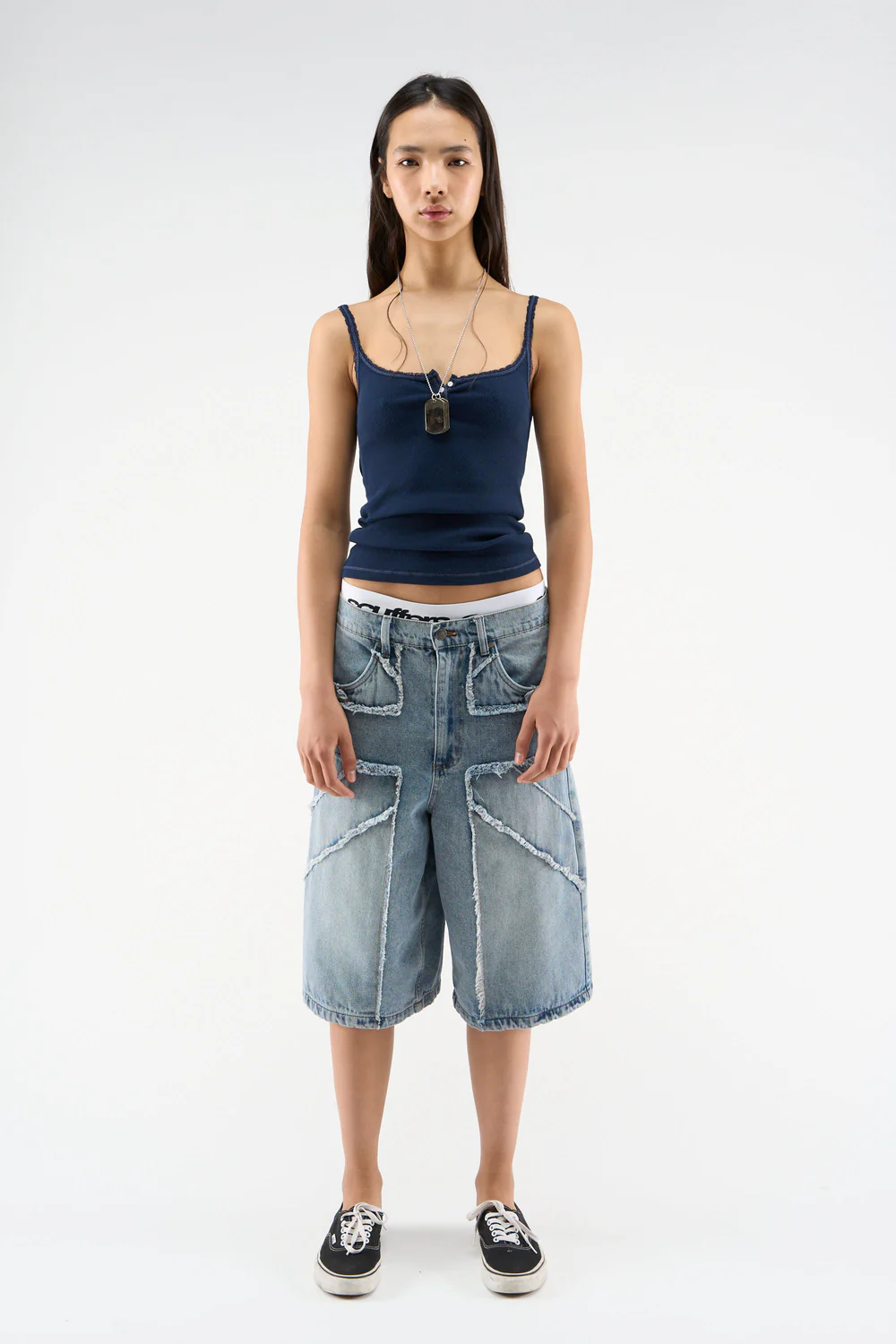 OPS Blue Jorts