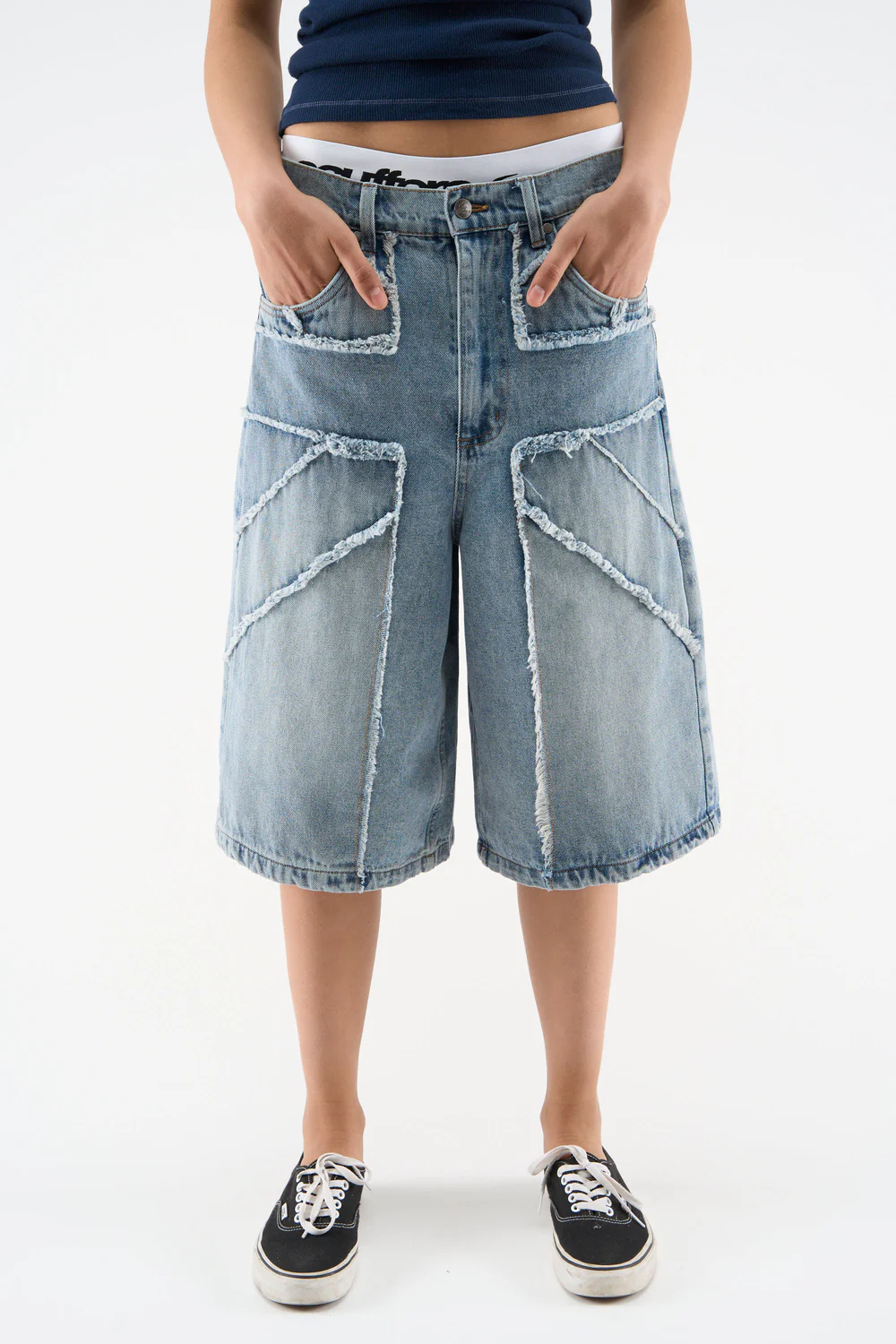 OPS Blue Jorts