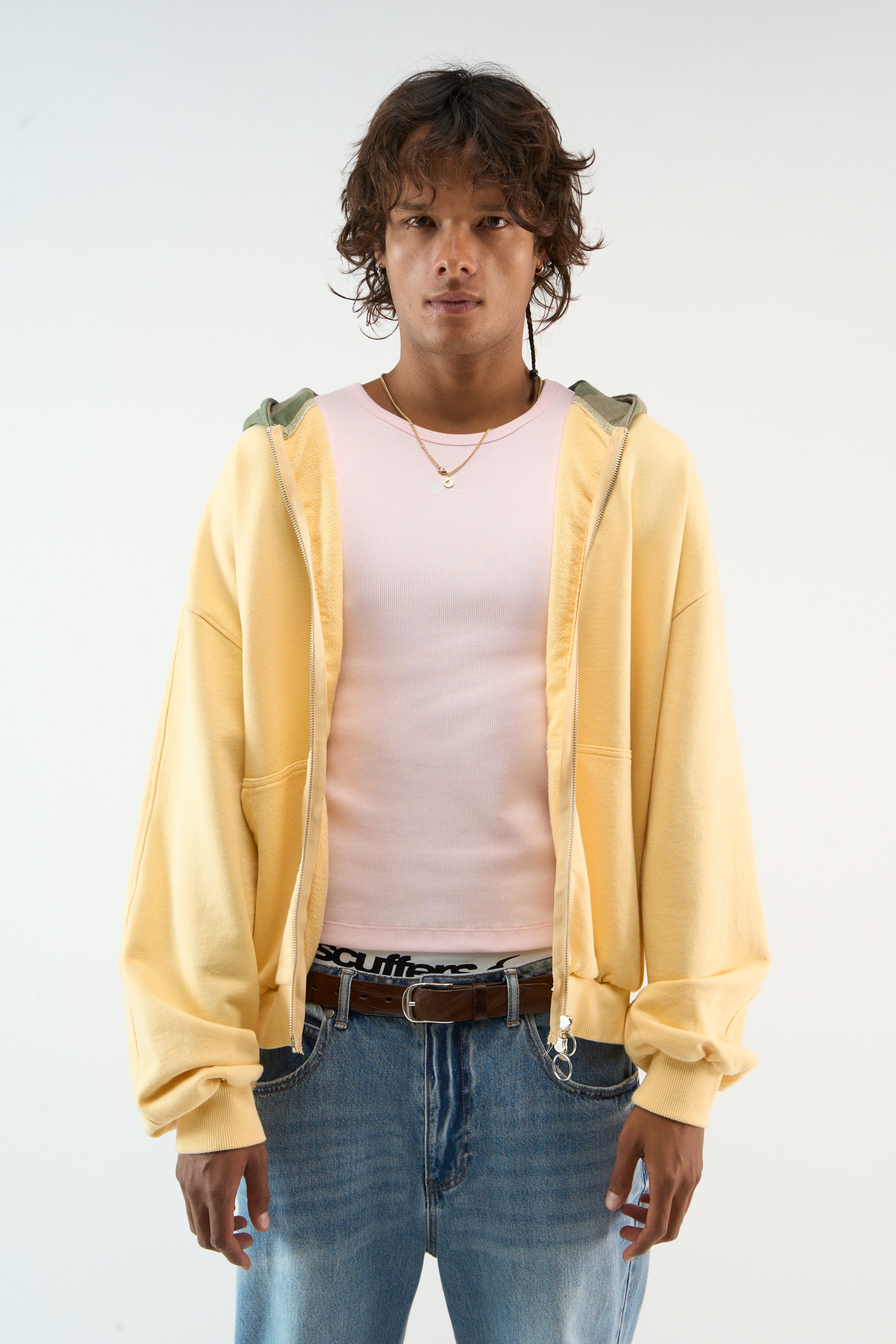 Mask Yellow Zipper