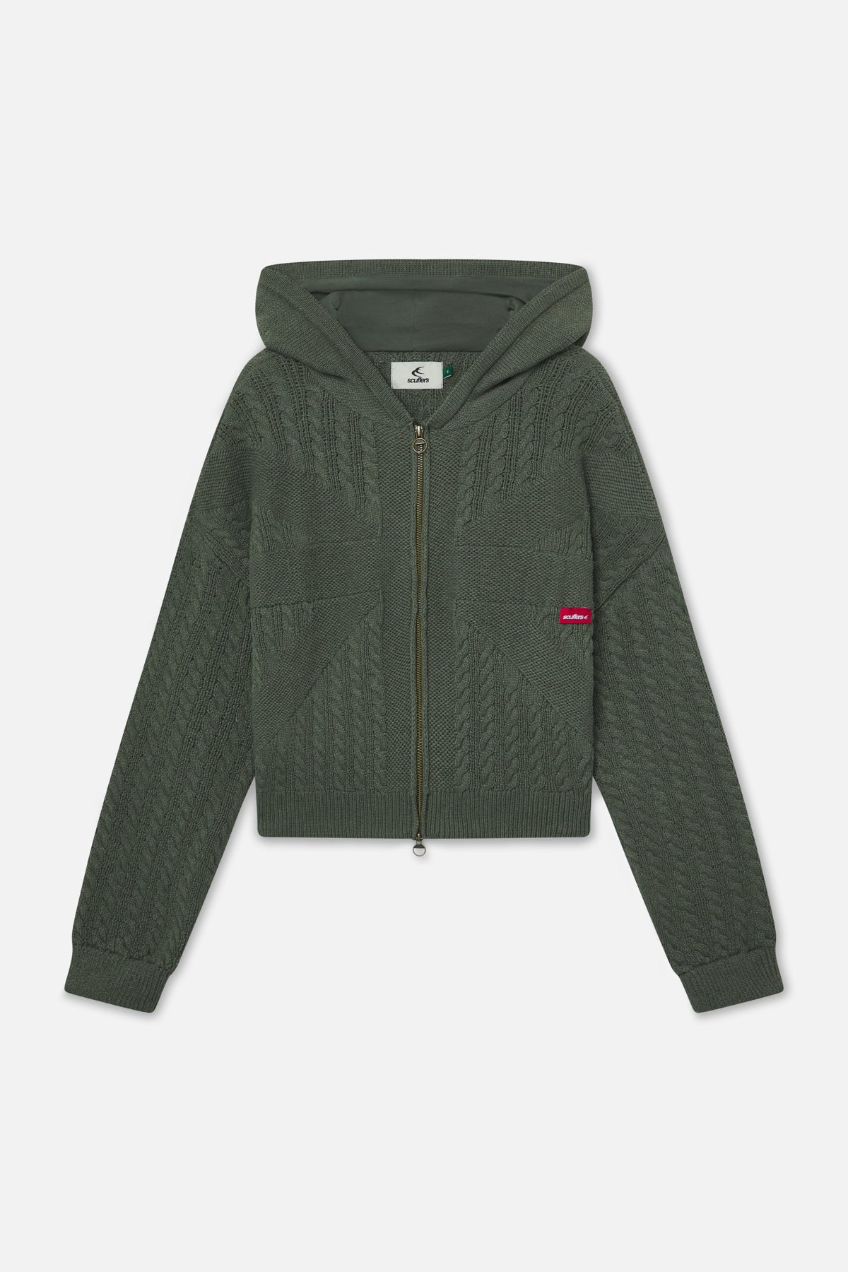 Flag Green Knit Zipper Sem 49 1