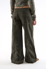 City Dusty Green Pants
