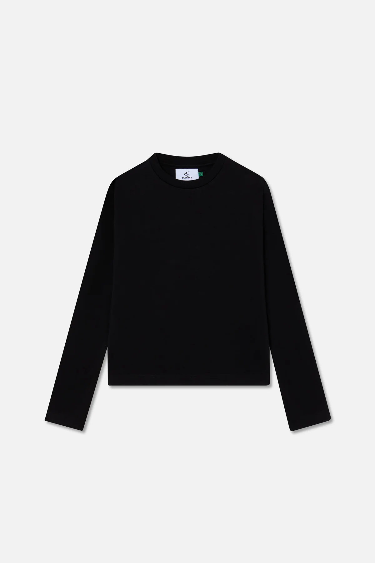 Interlock Black Fitted T Shirt 1 Jpg