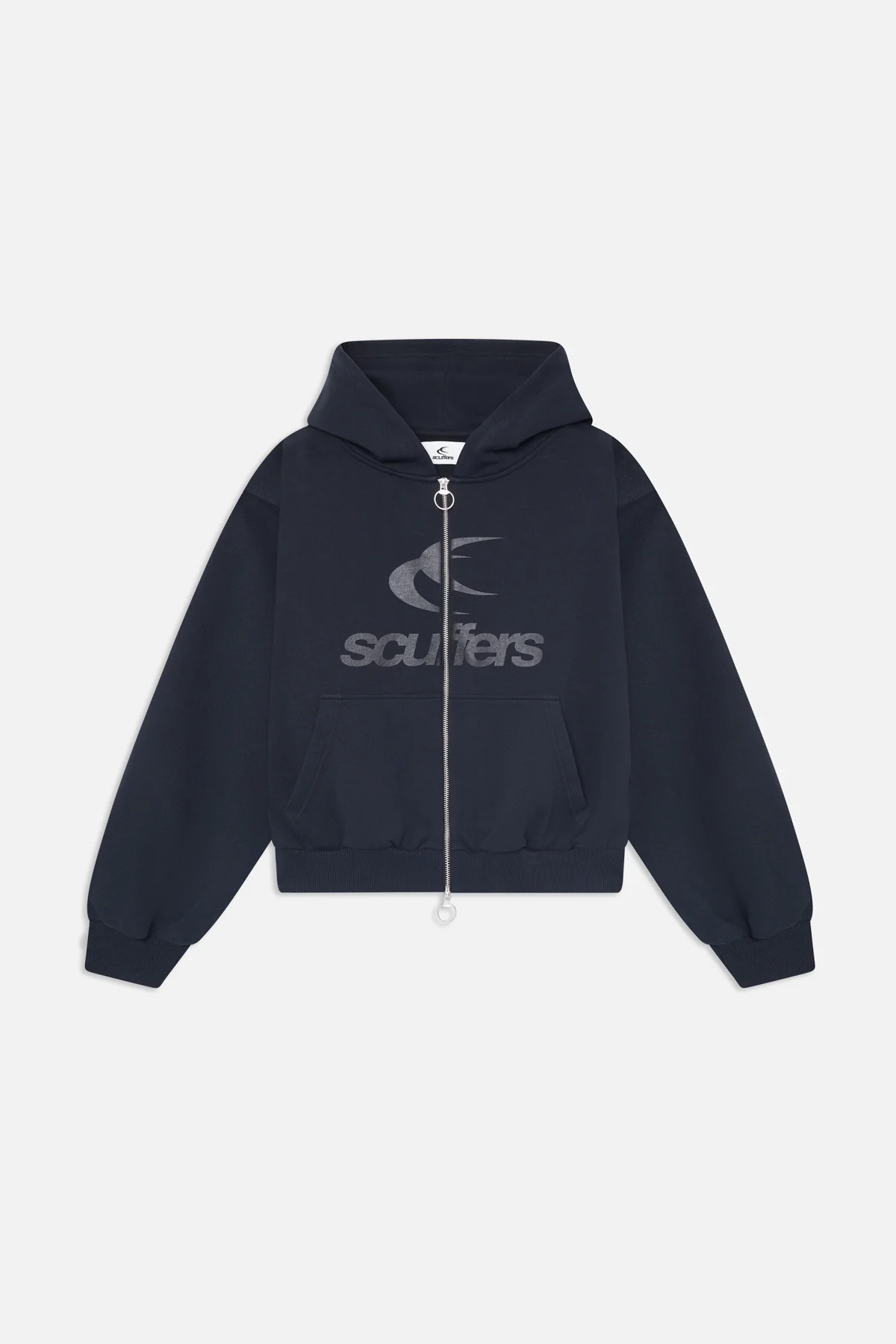 Logo Black Zipped Hoodie Drop13 1 Jpg