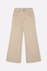 New Flared Ecru Pants