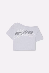 Over Grey Melange T-Shirt