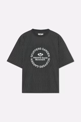 Pinstripe Green T-Shirt