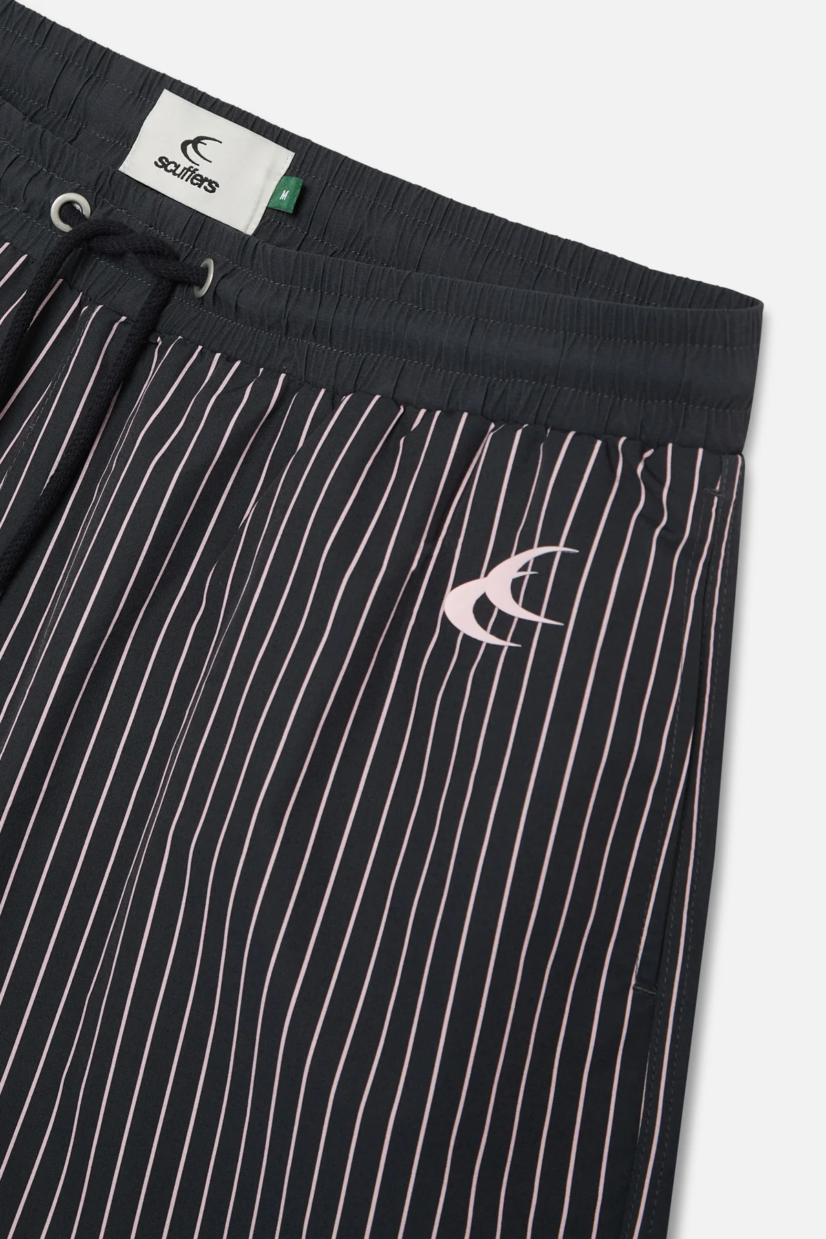 Pinstripe Black Swimpants Drop7 3 Jpg
