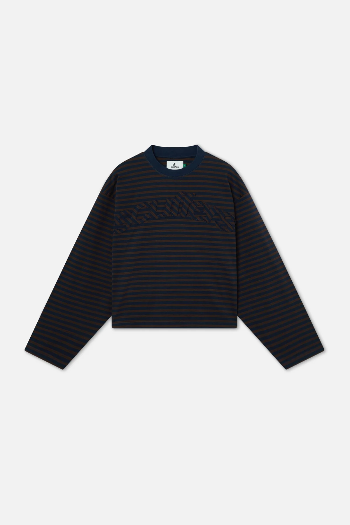 Rawstripedbrownlongsleeve Sem46 1 Jpg
