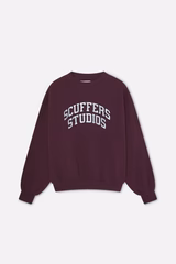 Semi Burgundy Crewneck