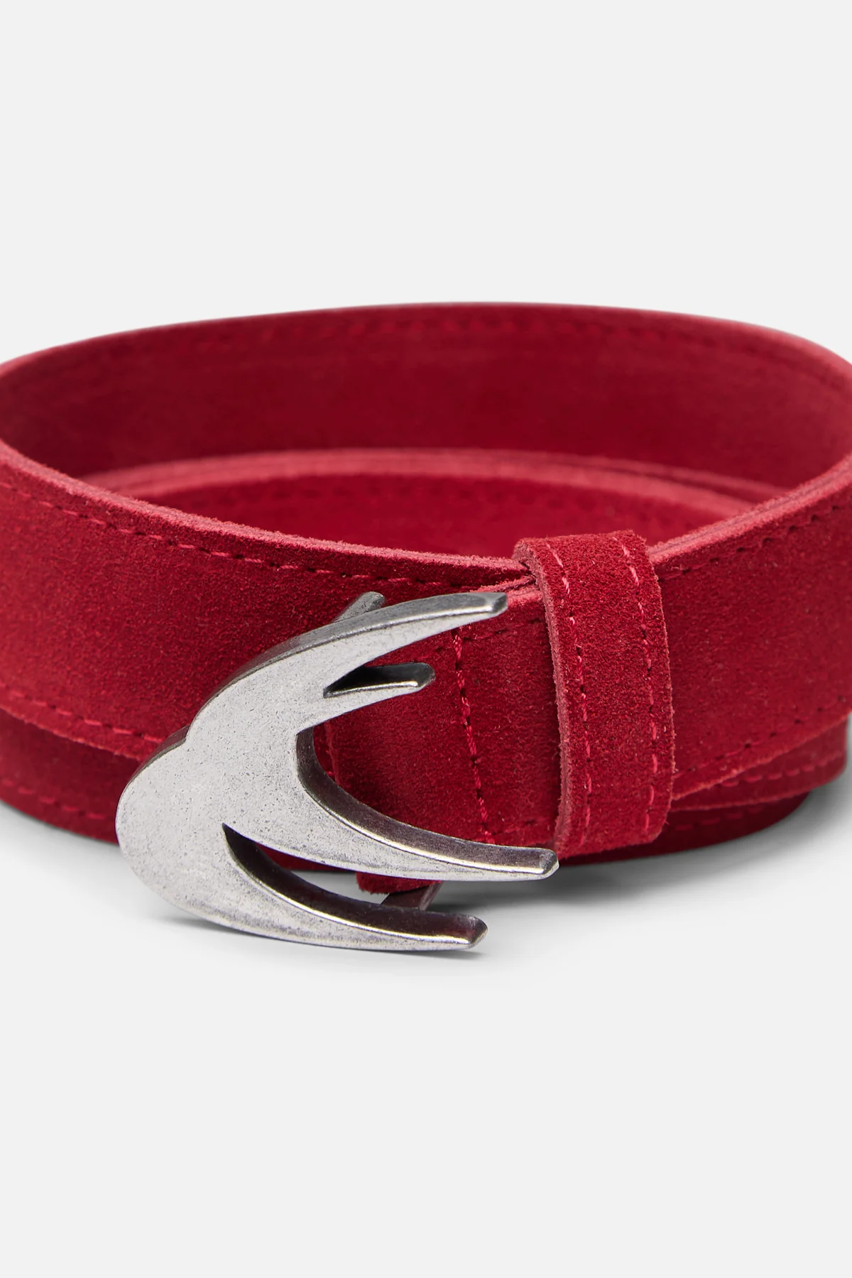 Suede Red Belt Extra 2 Jpg