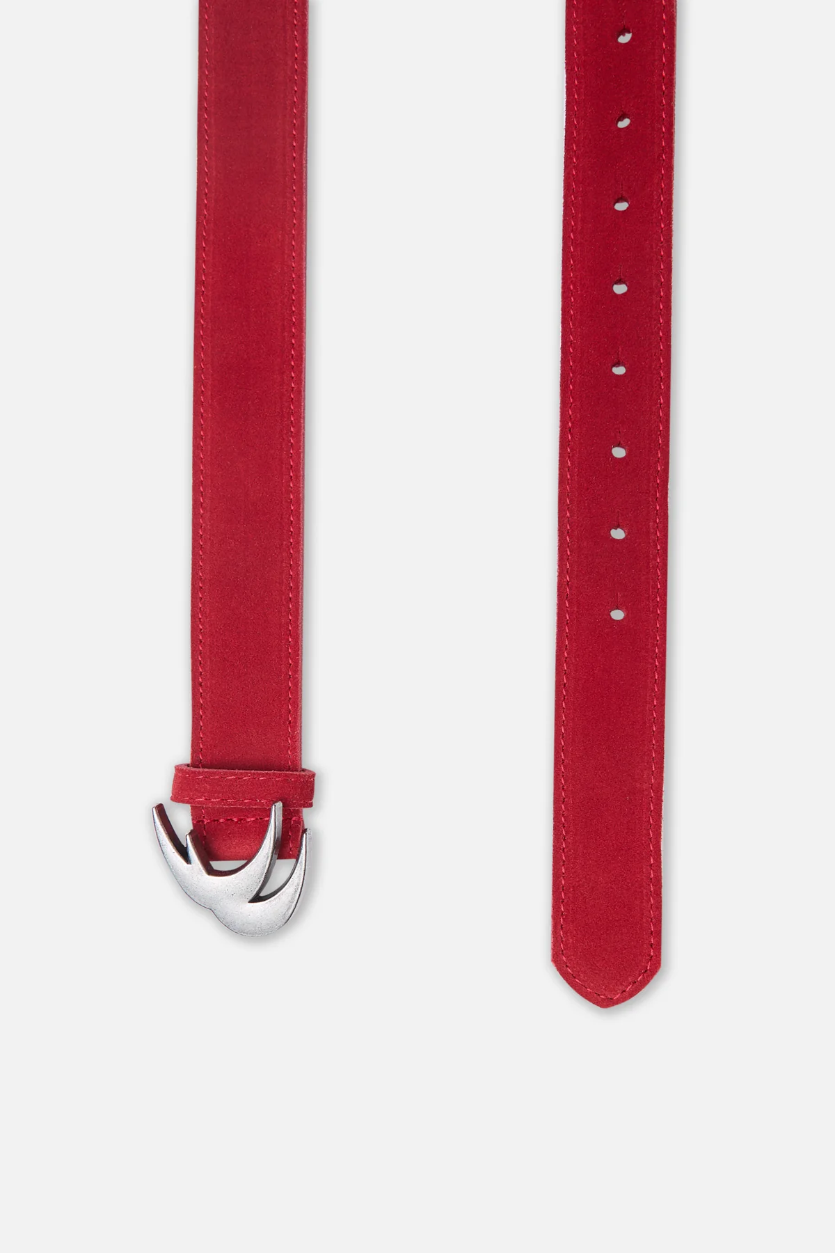 Suede Red Belt Extra 3 Jpg