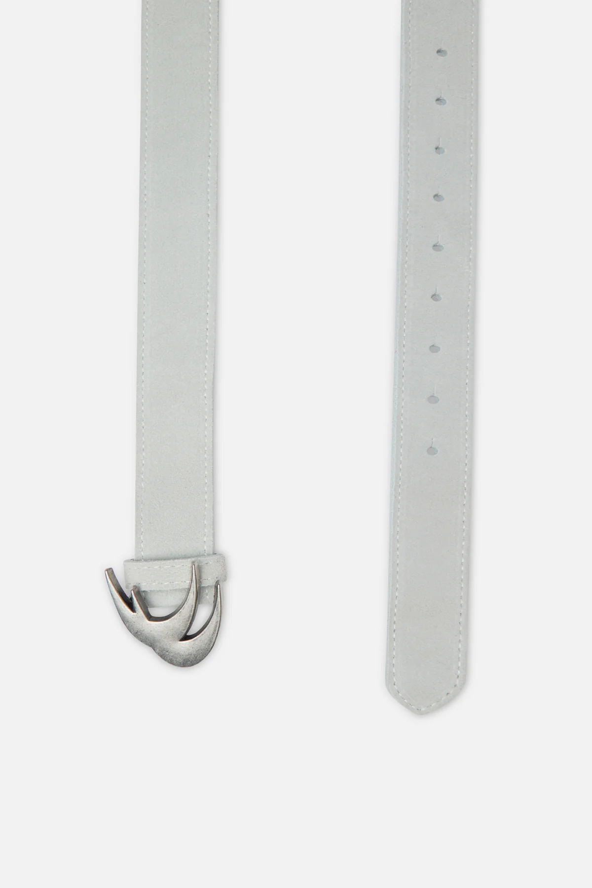 Suede White Belt Extra 3 Jpg