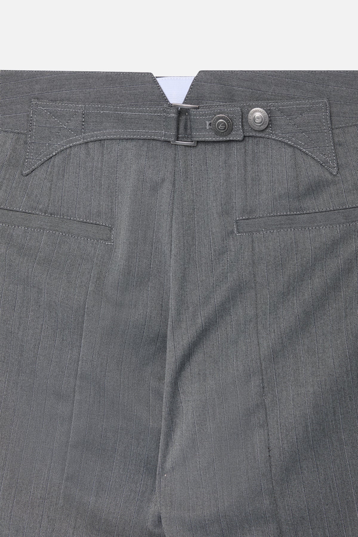 Tailoring Grey Striped Pants Extra 4