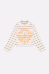 Shield Brown Striped Longsleeve