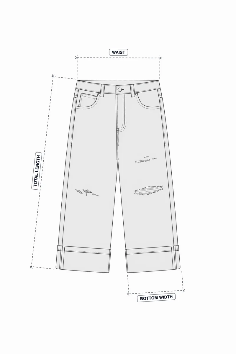 Capri Blue Pants