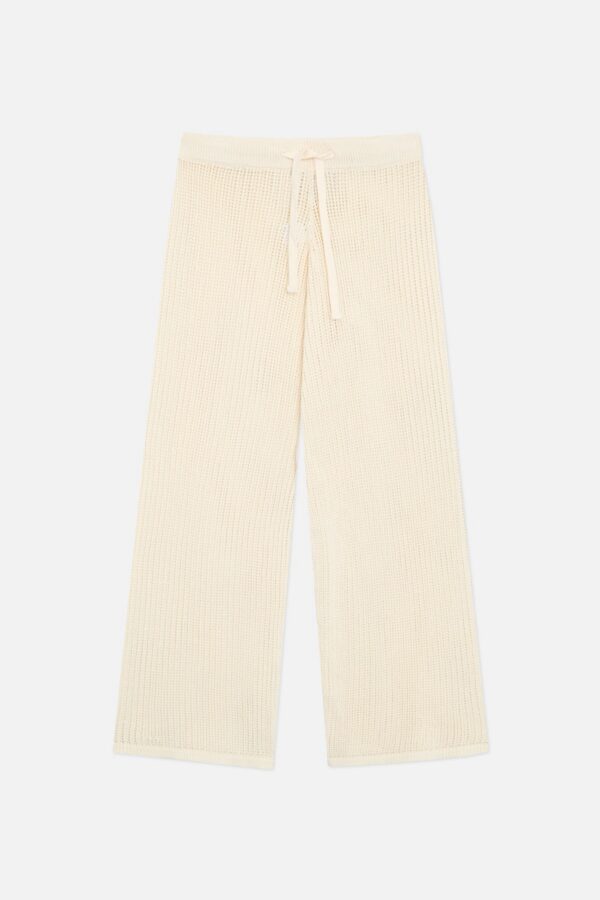 Double Moon Ecru Pants