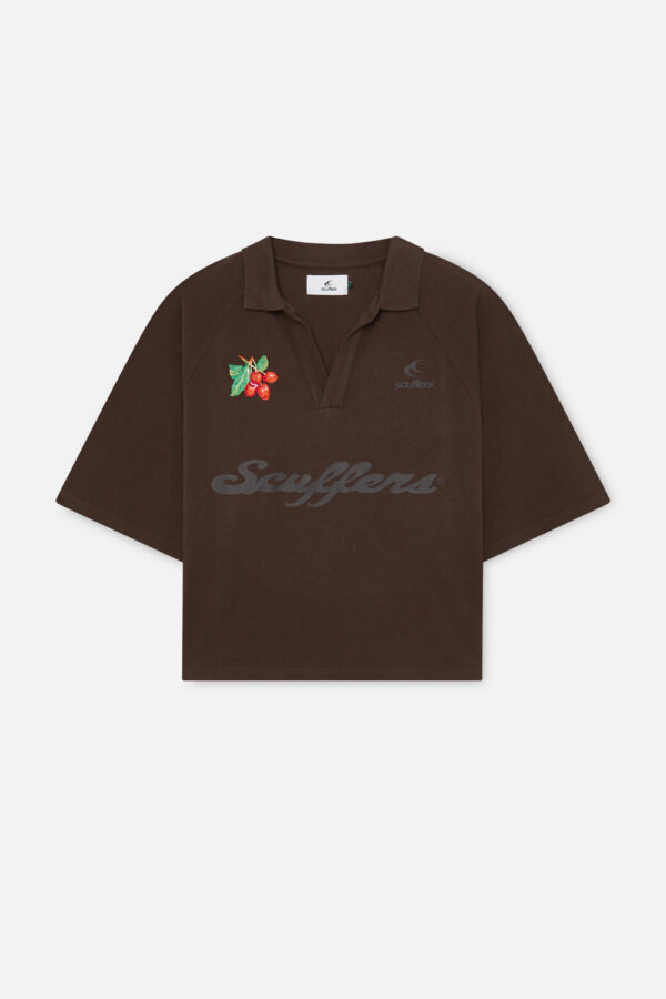 Tropical Brown Polo
