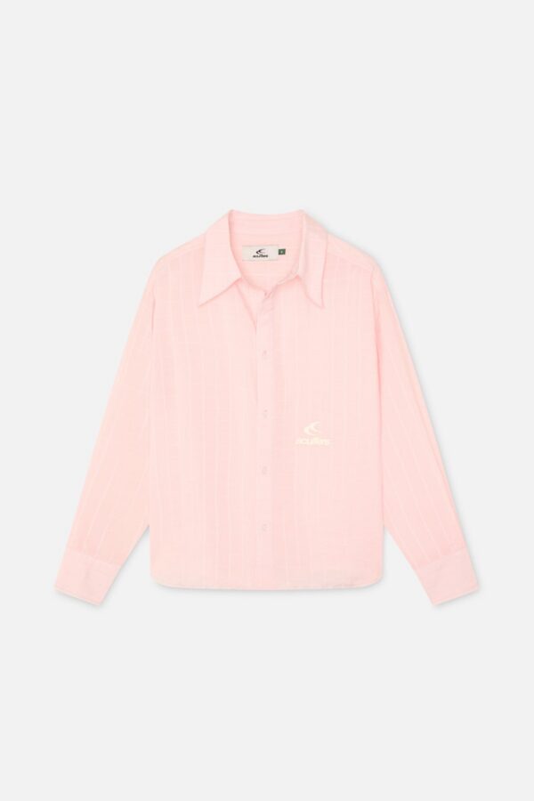 70s Summer Salmon Shirt