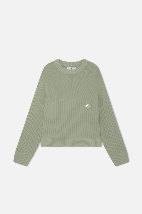 Pin Green Knit