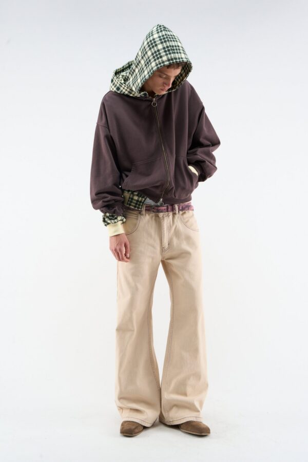 New Mask Brown Zipper