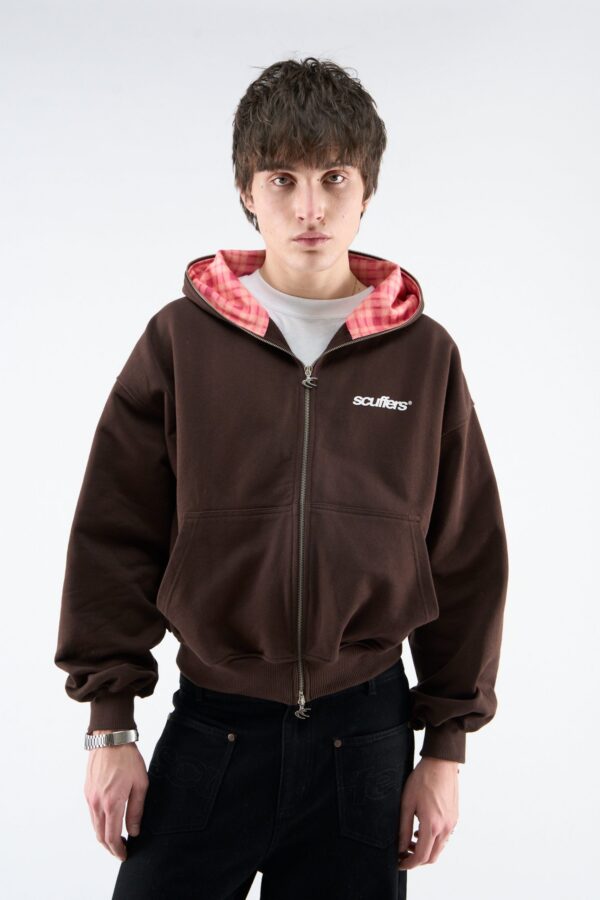 Gothic Brown Zipper