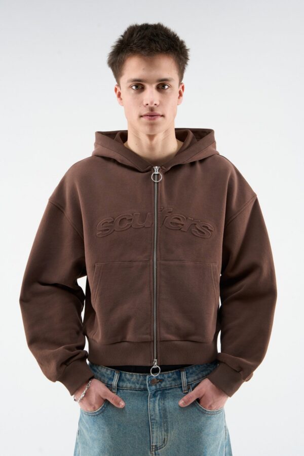 Bullet Brown Zipper