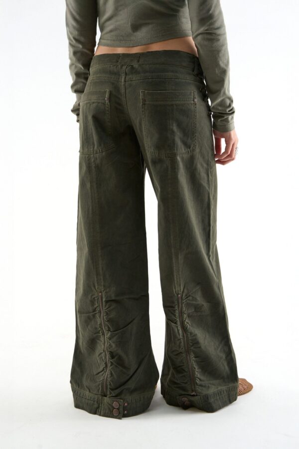 City Dusty Green Pants