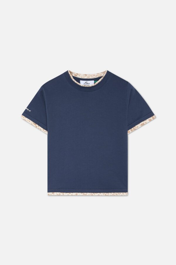 Leo Navy Top