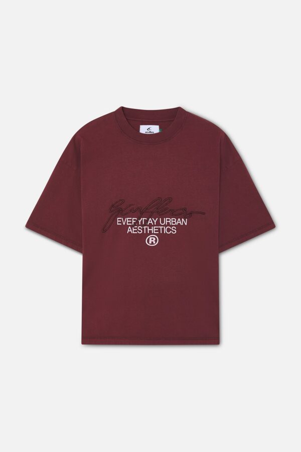 New Signature Burgundy T-Shirt