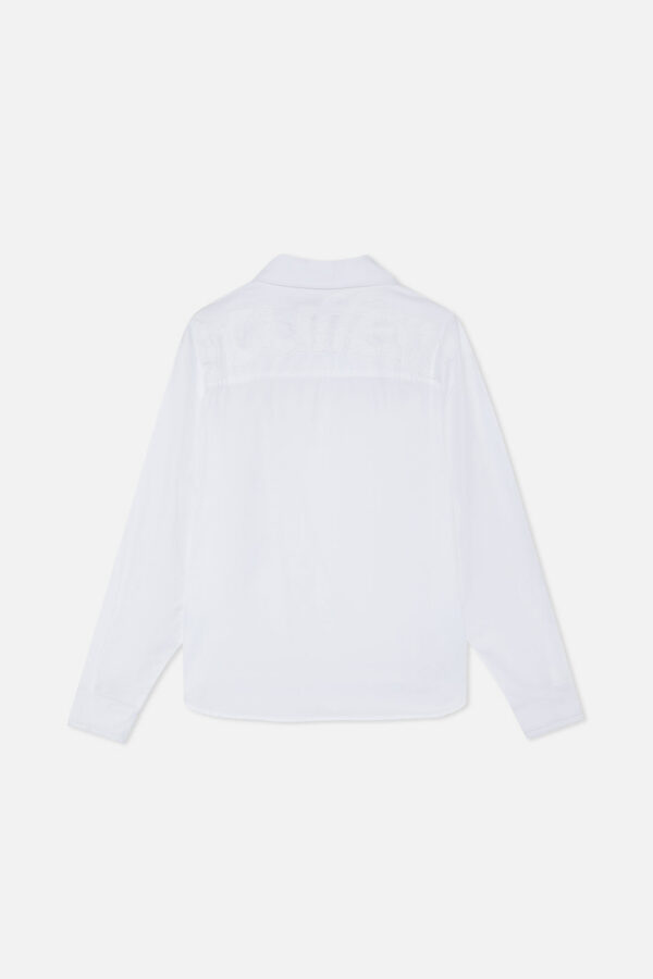 Pale White Shirt