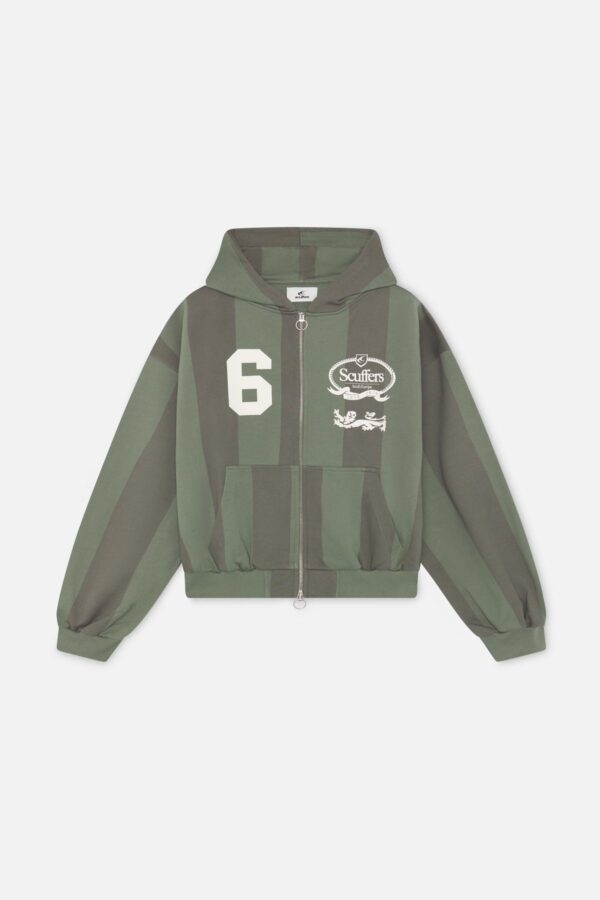 Picadilly Green Zipper