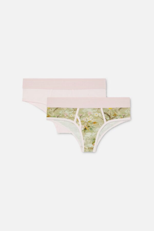 Real Flower & Pink Shorties